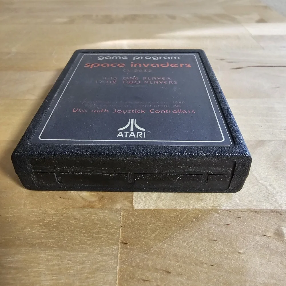 Game Program Space Invaders‎ 1978 Release ATARI 2600 CX2632 (Cartridge Only)